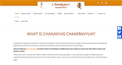 Desktop Screenshot of chanakyaschakkravyuh.com